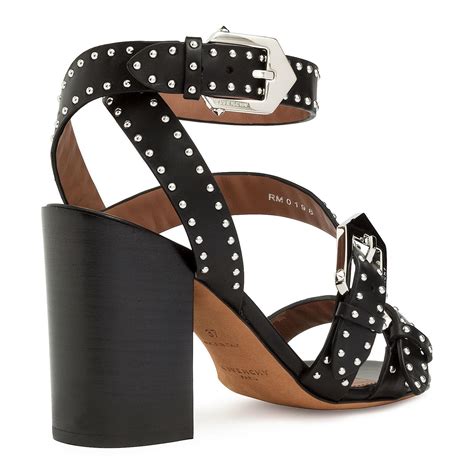 givenchy elegant studded suede sandals|Givenchy heels sandals women.